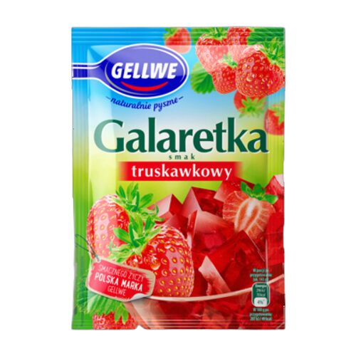 Gellwe Eper ízű Zselé, 72g - Pudingpor
