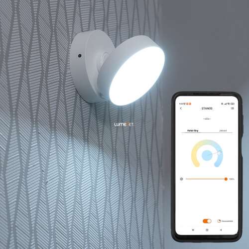 Oświetlenie punktowe Connect Smart LED 8 W, od chłodnej bieli do ciepłej bieli, białe (Stanos) 43510631