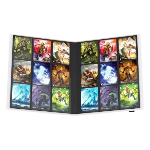 Ultimate Guard Flexxfolio 360 Fehér - Nyitott nézet kártya album megtöltött zsebekkel 