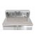 Kétajtós pizza munkaasztal 300L, Arktic, 230V/310W, 900x700x(H)1110mm 149488877