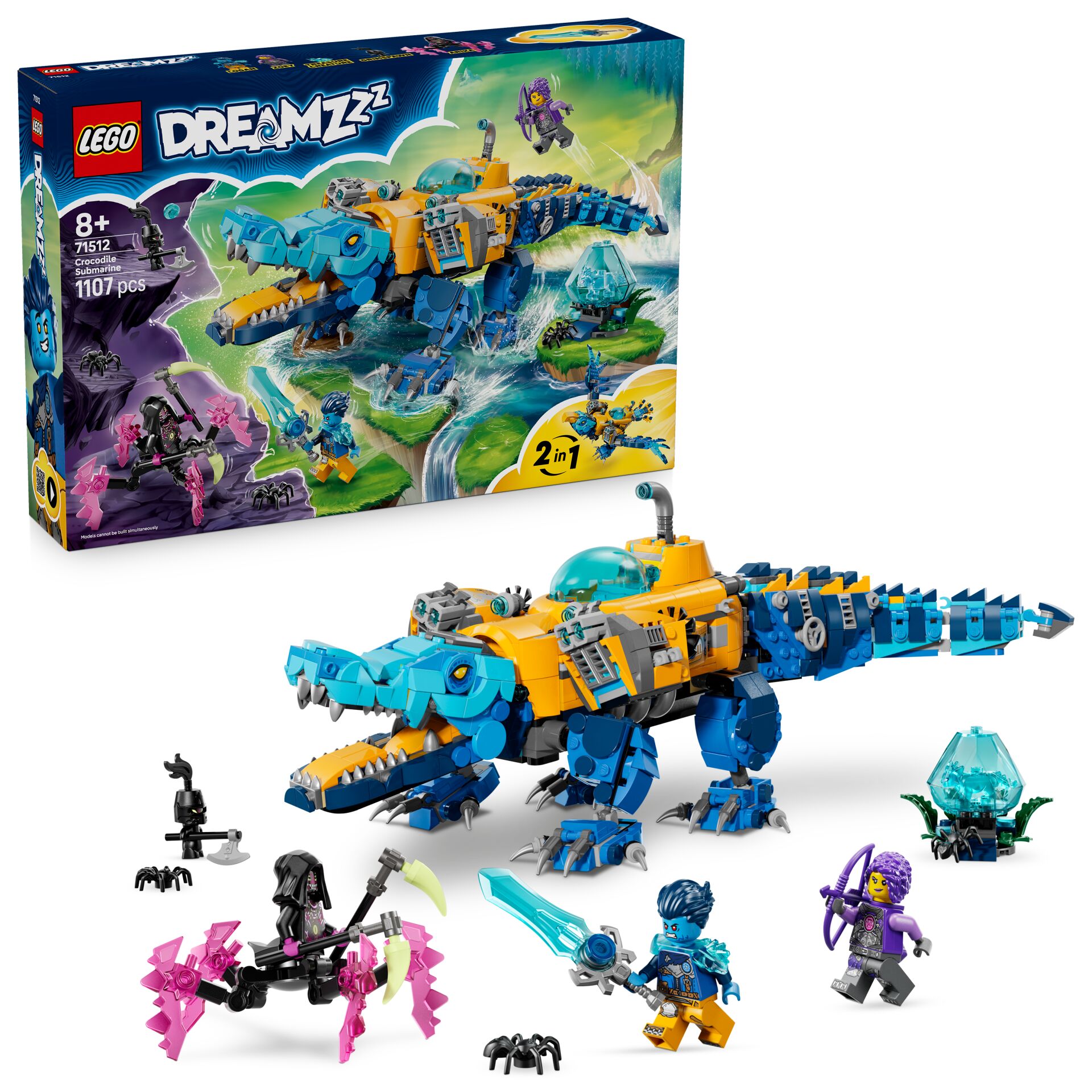 E-shop LEGO® DREAMZzz™ Krokodília ponorka 71512