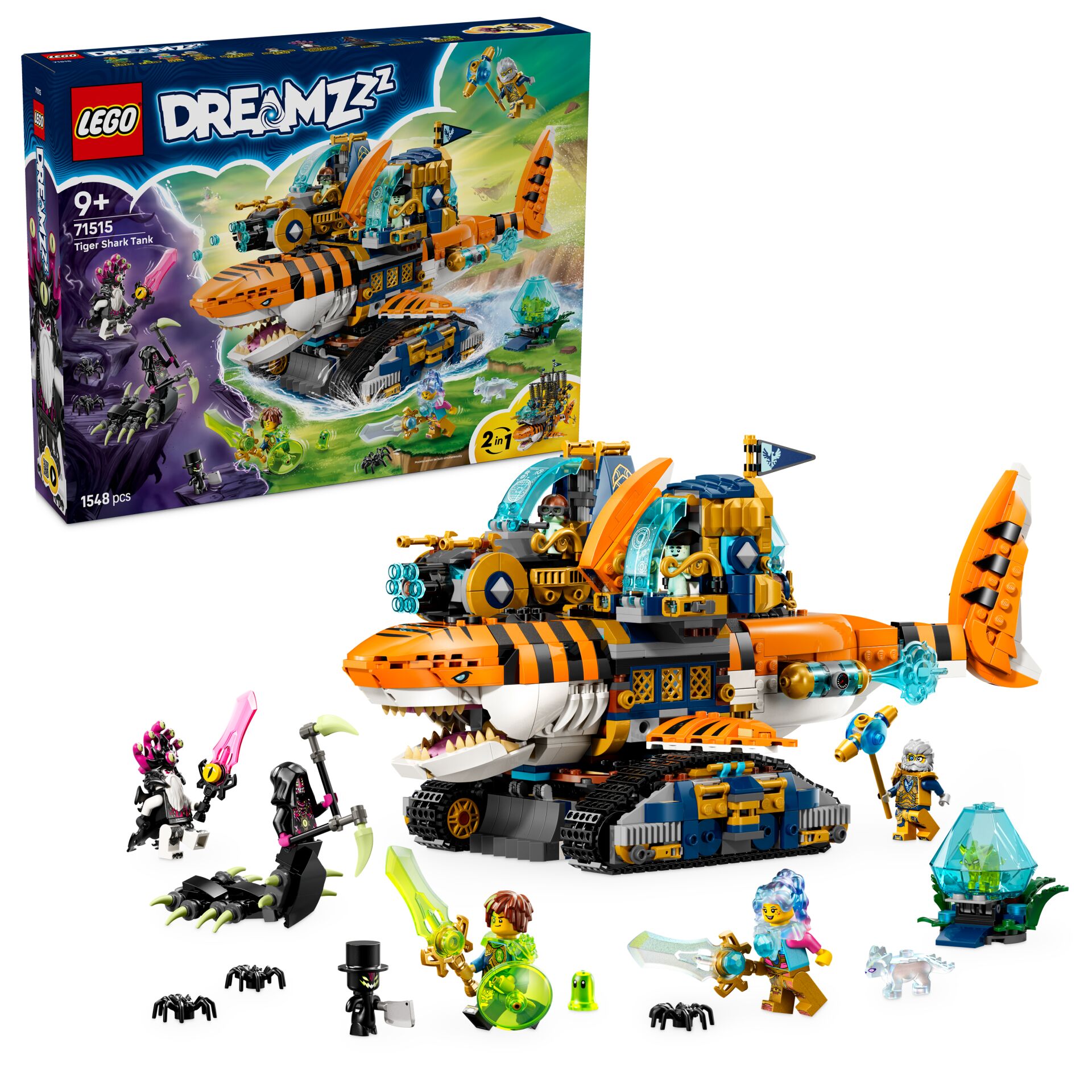 E-shop LEGO® DREAMZzz™ Tigrožraločí tank 71515