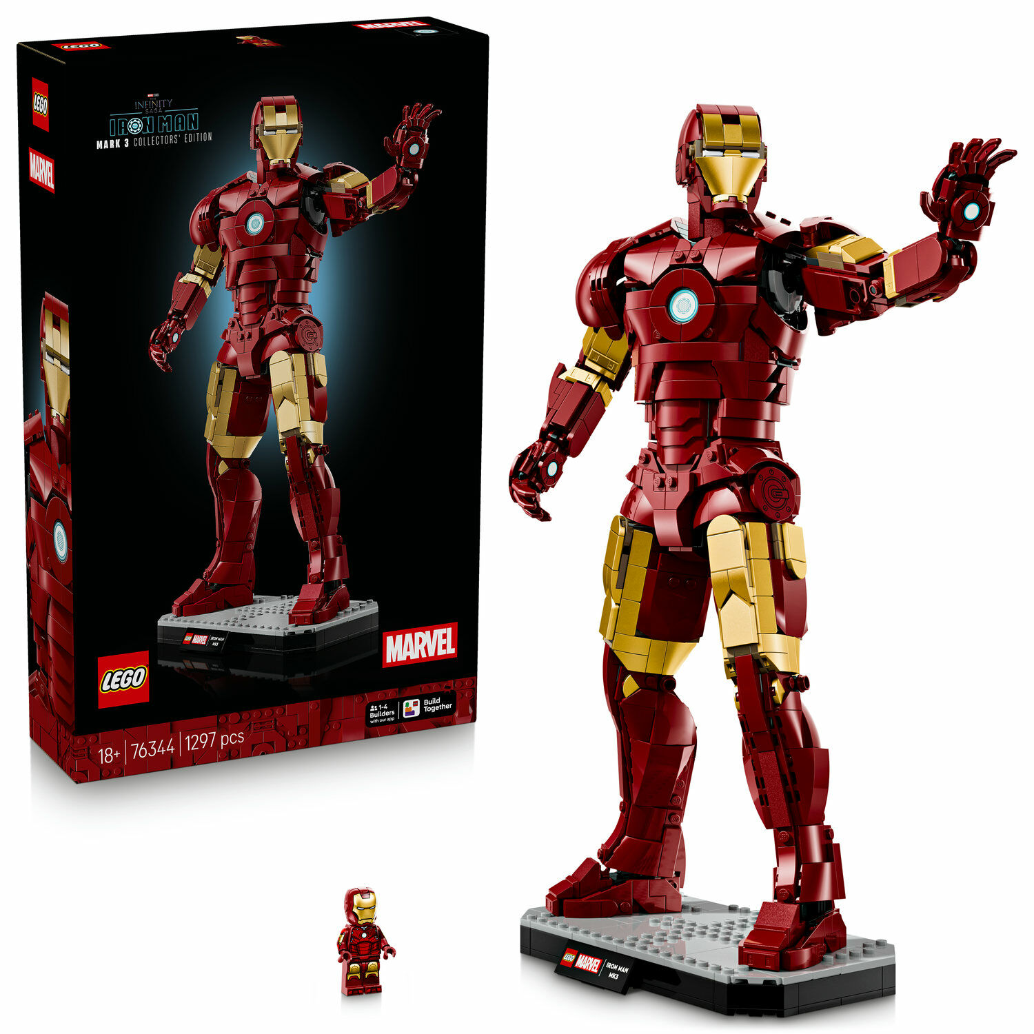 E-shop LEGO® | Marvel Iron Man Mark 3, zberateľská edícia 76344