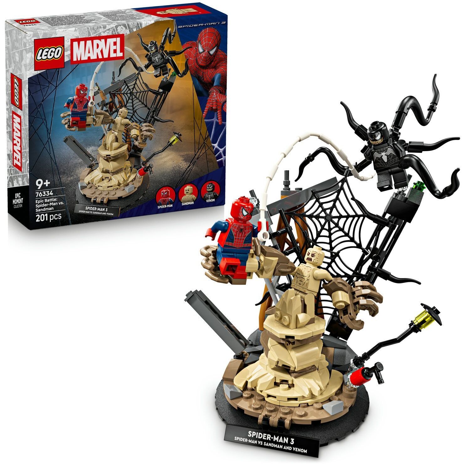 E-shop LEGO® Marvel Epický súboj: Spider-Man vs. Sandman 76334