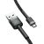 Baseus CAMKLF-CG1 USB cable 2 M USB A Micro-USB B Black, Grey 100537014