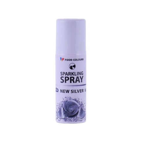 SILVER dekorfesték spray 50ml 149530195 - Ételfesték