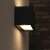 Avide Tegu outdoor wall light, black, IP54, E27