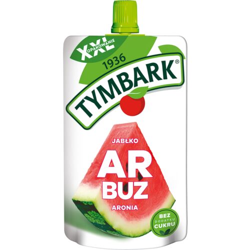 Tymbark Görögdinnye, Alma és Arónia Gyümölcspüré Tasak, hozzáadott cukor nélkül - Baba étel és ital