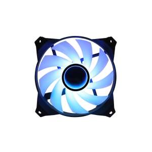 Zalman ZM-IF120 120mm Milky White aRGB Fan with blue lighting - Zalman PC Fan
