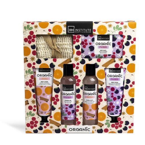 Testápoló kozmetikai szett + szizál törölköző ORGANIC IDC 1 db. 149549591 - Testápolási csomag