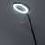 Close-up of the Avide Angel LED floor lamp's ring-shaped light source