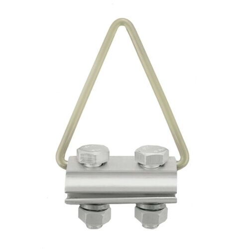 Qoltec 2kN Kábelbilincs 4-8mm Kábelekhez, Rozsdamentes Acél - Kábelrögzítő