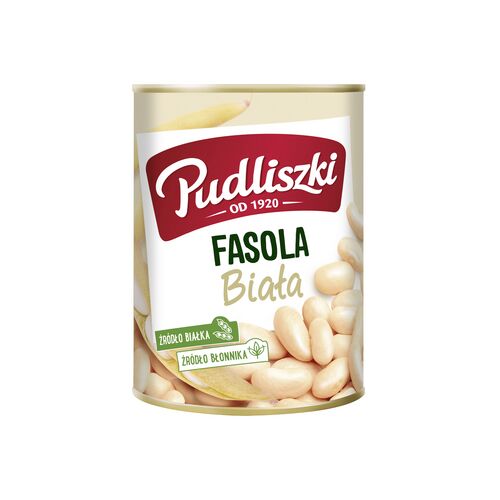 Pudliszki Fehérbab konzerv 400g - Konzerv