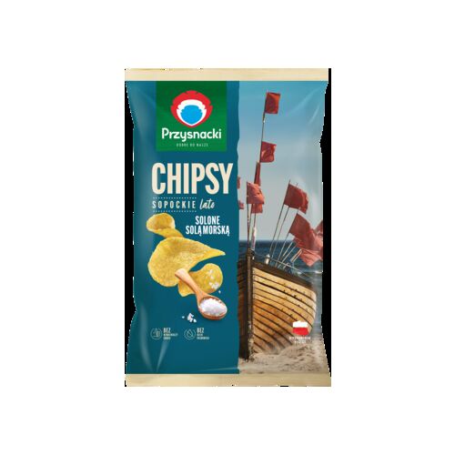 Przysnacki Sopot nyári tengeri sós chips 130g - Chips