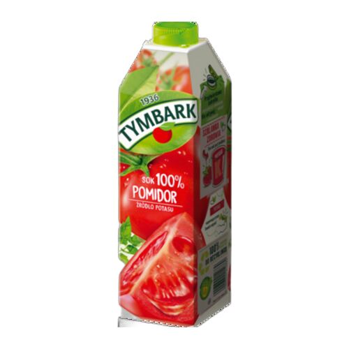 Tymbark 100%-os paradicsomlé 1 l, káliumforrás - Nektár és 100%-os lé