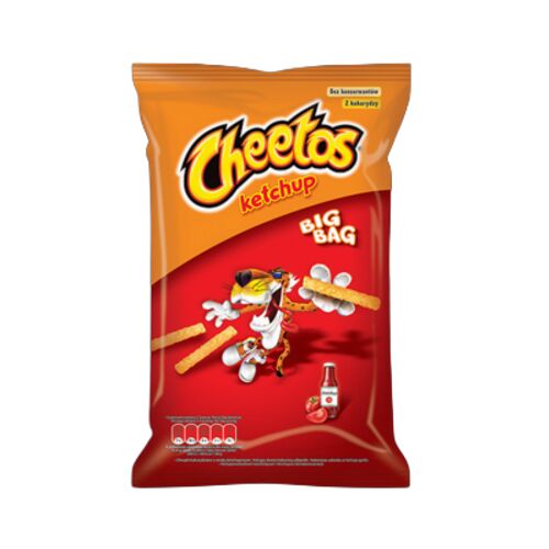 Cheetos Ketchup ízű kukorica puffancs, 85g-os zacskó - Chips