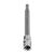 NEO Tools TORX TX27 bit dugókulcs, 87 mm hosszú, közeli kép