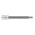 NEO Tools TORX TX27 bit dugókulcs, 87 mm hosszú, oldalnézet