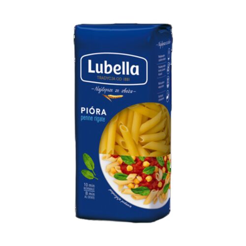 Lubella Penne Rigate tészta 400g, hagyományos lengyel tészta - Tészta