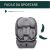GRO-UP I-Size 76-150 cm Isofix-nélküli autókba járműöves telepítéssel 149571307