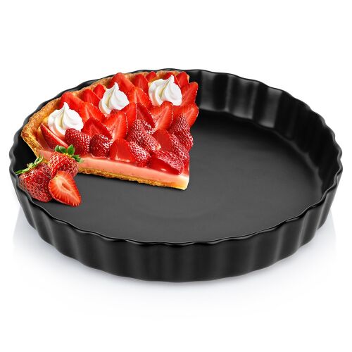Kerámia kerek piteforma 24,5 cm