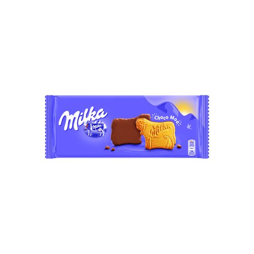 Milka Csokis Moo Keksz 120g, csokoládéval bevont kekszek - Keksz