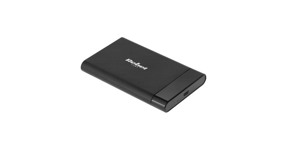 2,5-os SATA USB C 3.1 Rebel alumínium merevlemezház | Pepita.hu