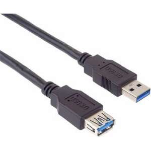 PremiumCord KU3PAA1BK USB kábel 1 M USB 3.2 Gen 1 (3.1 Gen 1) USB A Fekete 58659012 