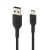 Belkin USB-A - USB-C Fonott Kábel - 3m - Fekete 91207606
