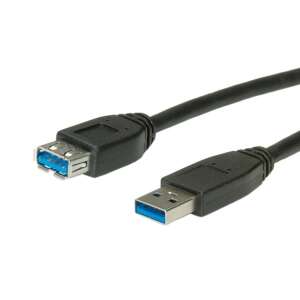 ROLINE 11.02.8978 Cablu USB 1,8 M USB 3.2 Gen 1 (3.1 Gen 1) USB A Negru 58170617 Cabluri de date