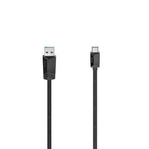 Kabel Hama 200657 USB-C do USB-A, prędkość transferu danych 10 Gbps, długość 1 metr - Kabel USB