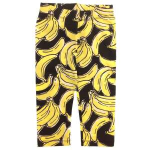 Z Generation banánmintás fekete leggings - 110 43566232 Gyerek nadrág, leggings