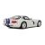 Hátsó nézet fehér 1996-os Dodge Viper GTS 1:18 méretarányú modell