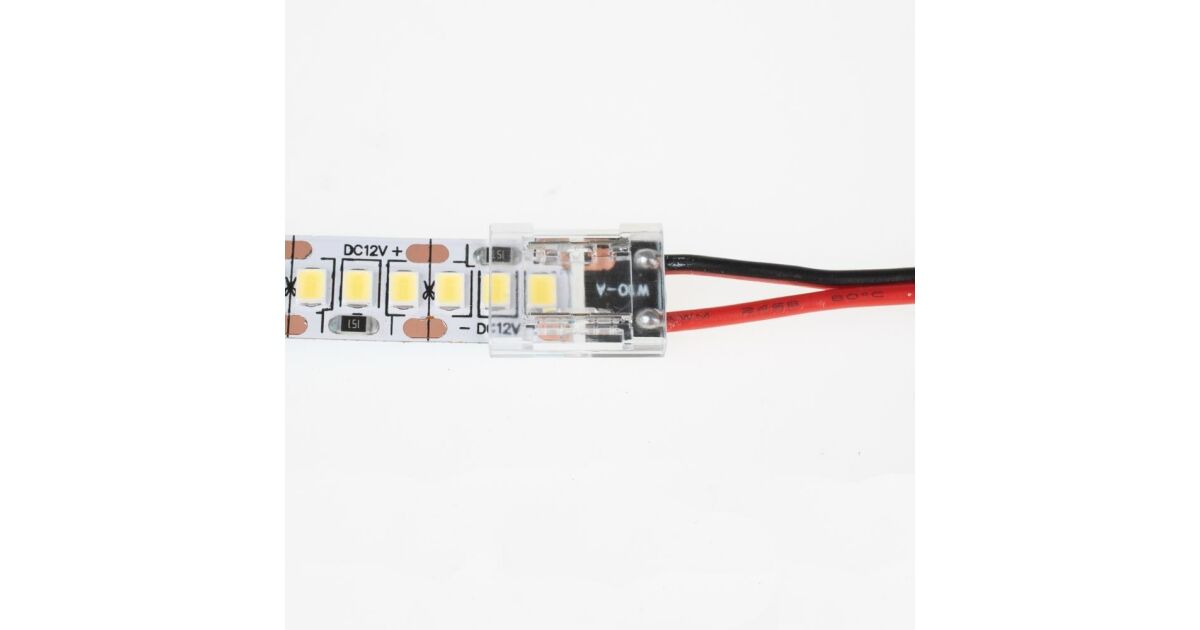V-TAC LED szalag csatlakozó átlátszó szalag-vezeték-szalag sűrű/normál ...