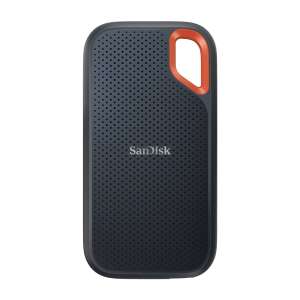 SanDisk Extreme Portable 4TB SSD, kék, elülső nézet - SanDisk
