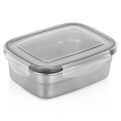 Ételtároló Uzsonnásdoboz Acél Tömítéssel 500 ml 149659456 - Ételtároló