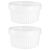 2x Sütőben Álló Tepsi, Tál, Kerámia Ramekin, 170 ml 149659776