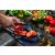 Paprika szeletelése az ÜVEG VÁGÓDESZKA 52x30 AUTO üveg vágódeszkán