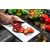 Paprika szeletelése a TMK ArtDeko márvány üveg vágódeszkán