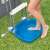 Intex pool foot bath, blue, used with ladder