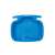 Intex pool foot bath, blue, top view