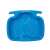 Intex pool foot bath, blue, top view
