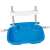 Intex pool foot wash, blue, attached to ladder, bottom view