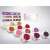 TYTOO Glitter Tattoo Powder Set - 12 Warm Colors, cosmetic glitter for parties