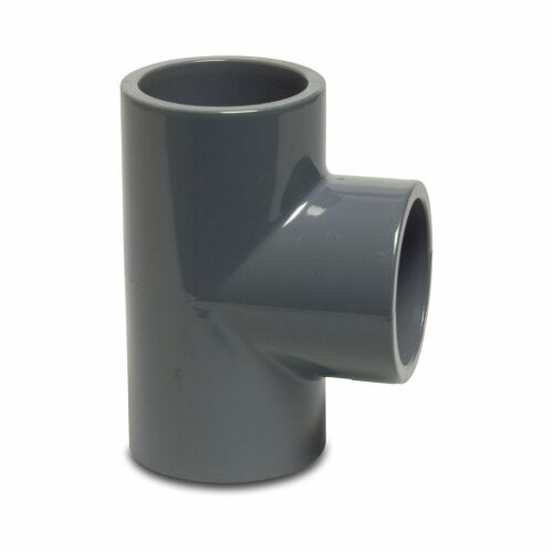 Profec T-idom 90 PVC 63 mm, PVC T idom vízvezeték és öntözőrendszerekhez - Medence PVC idom