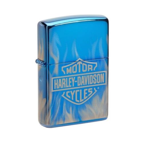 Zippo Harley Davidson kék láng öngyújtó - Gyújtó