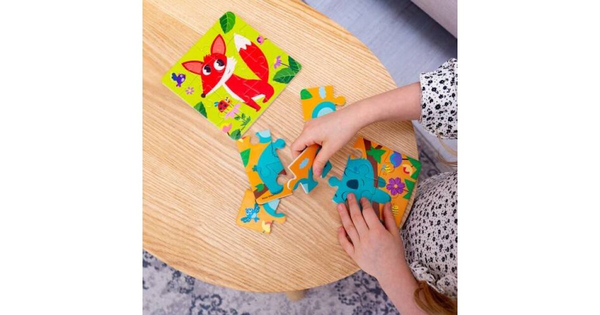 az 1-ben koala róka kirakós játék a legkisebb gyerekeknek, Roter Kávézó ...