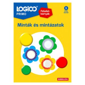 LOGICO Primo Minták und Muster - Aktivitätsbuch zur Mustererkennung für Kinder - Kinderheft Ausmalen