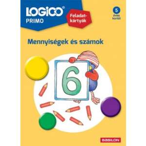 LOGICO Primo 1237 - Mennyiségek és számok 45489542 Foglalkoztató füzet, logikai