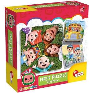 Cocomelon Első Puzzle Játékidő, 8 darabos puzzle doboz, Cocomelon karakterekkel - CoComelon